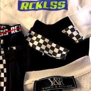 Legging and crop top set (Young and Reckless)